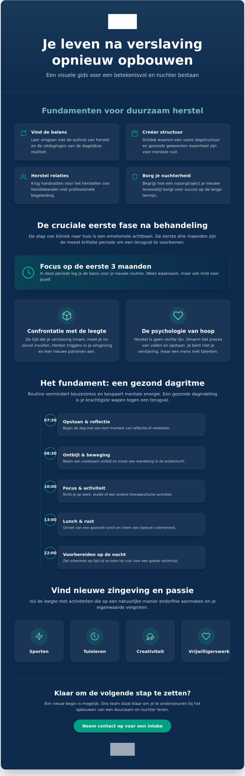 Leven na verslaving opnieuw opbouwen: een gids voor duurzaam herstel